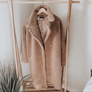 Missguided Teddy Coat
